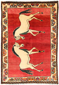 142X209 Ghashghai Fine Matta Orientalisk (Ull, Persien/Iran) Carpetvista