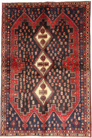  Orientalisk Afshar Fine Matta 155X234 Ull, Persien/Iran Carpetvista