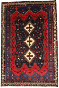 162X246 Afshar Fine Rug Oriental (Wool, Persia/Iran) Carpetvista