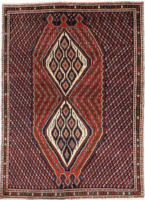 Afshar Fine Teppich 133X191 Wolle, Persien/Iran Carpetvista
