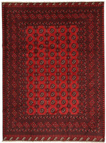  207X281 Medallion Afghan Fine Rug Wool, Carpetvista