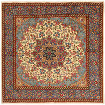Kerman Lavar Teppich 197X201 Quadratisch Wolle, Persien/Iran Carpetvista