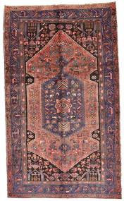 Hamadan Teppich 145X247 Wolle, Persien/Iran Carpetvista