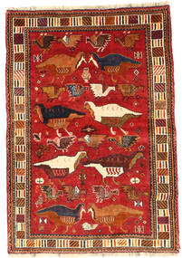  Persischer Ghashghai Fine Teppich 108X155 (Wolle, Persien/Iran)