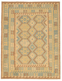  155X199 Kelim Afghan Old Stil Teppich Afghanistan Carpetvista