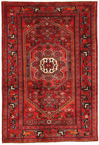 135X198 Zanjan Rug Oriental (Wool, Persia/Iran) Carpetvista