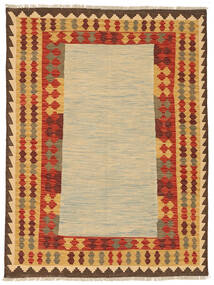  Orientalischer Kelim Afghan Old Stil Teppich 145X192 Wolle, Afghanistan Carpetvista