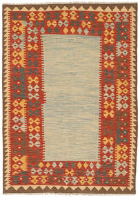 140X194 Kelim Afghan Old Stil Teppich Orientalischer (Wolle, Afghanistan) Carpetvista