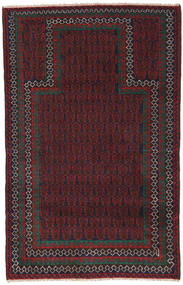  Itämainen Beluch Matot Matto 84X136 Tummanpunainen/Vihreä Villa, Afganistan Carpetvista