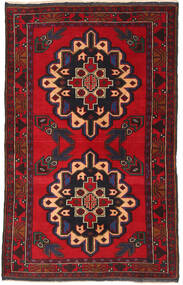  Orientalischer Belutsch Teppich 83X132 Wolle, Afghanistan Carpetvista