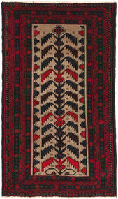 85X145 絨毯 バルーチ オリエンタル (ウール, アフガニスタン) Carpetvista