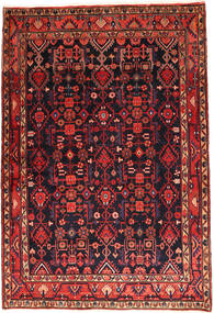 Hamadan Teppich 144X211 Wolle, Persien/Iran Carpetvista