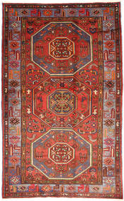  Orientalisk Zanjan Matta 132X214 Ull, Persien/Iran Carpetvista
