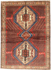 Afshar Fine Teppich 157X215 Wolle, Persien/Iran Carpetvista
