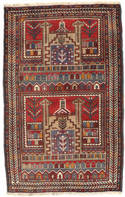 絨毯 バルーチ 91X145 (ウール, アフガニスタン)