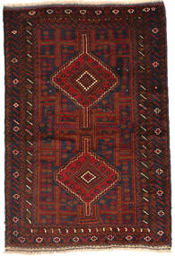  Oriental Baluch Rug 91X135 Wool, Afghanistan Carpetvista