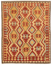 Kelim Afghan Old Stil Teppich 145X185 Wolle, Afghanistan Carpetvista