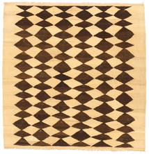 絨毯 オリエンタル キリム アフガン オールド スタイル 97X100 正方形 (ウール, アフガニスタン)
