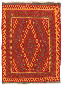 Kilim Afghan Old Style Rug 97X134 Wool, Afghanistan Carpetvista