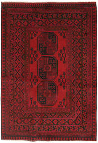  Afghan Fine Tapis 126X180 De Laine Petit Carpetvista