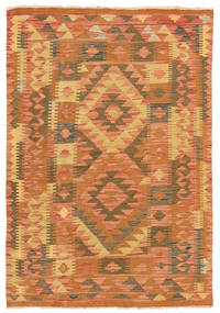 Tapete Oriental Kilim Afegão Old Style 96X136 Laranja/Bege (Lã, Afeganistão)