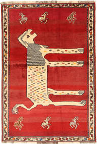  Ghashghai Fine Tappeto 144X210 Persiano Di Lana Rosso/Beige Piccolo Carpetvista