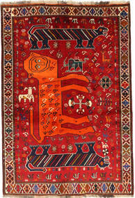 Ghashghai Fine Matta 134X196 Ull, Persien/Iran Carpetvista