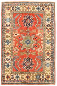  122X184 Klein Kazak Fine Teppich Wolle, Carpetvista