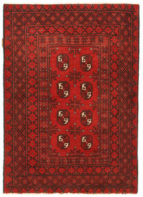  Orientalischer Afghan Fine Teppich 98X136 Wolle, Afghanistan Carpetvista
