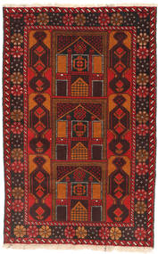 91X147 絨毯 オリエンタル バルーチ (ウール, アフガニスタン) Carpetvista