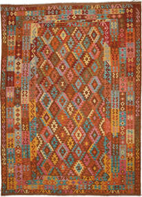 Kelim Afghan Old Stil Teppich 258X353 Großer Wolle, Afghanistan Carpetvista