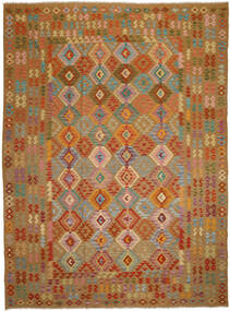  256X348 Grand Kilim Afghan Old Style Tapis Laine, Carpetvista