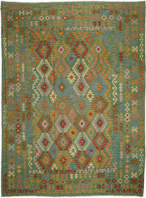  Kilim Afghan Old Style Rug 260X344 Wool Large Carpetvista