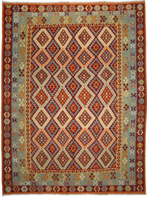  Orientalsk Kelim Afghan Old Style Teppe 301X396 Stort Ull, Afghanistan Carpetvista