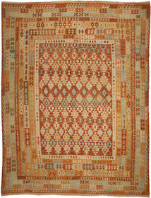  302X395 Large Kilim Afghan Old Style Rug Wool, Carpetvista