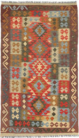  97X178 Small Kilim Afghan Old Style Rug Wool, Carpetvista
