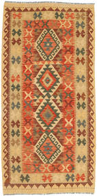 Kilim Afghan Old Style Rug 100X196 Wool, Afghanistan Carpetvista
