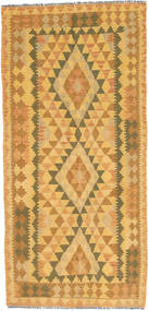  100X212 Small Kilim Afghan Old Style Rug Wool, Carpetvista