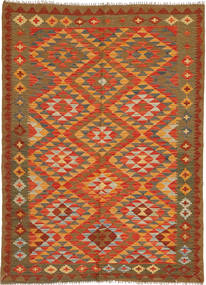  147X198 Pequeño Kilim Afghan Old Style Alfombra Lana, Carpetvista