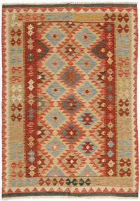  Oriental Kilim Afghan Old Style Rug 136X189 Wool, Afghanistan Carpetvista