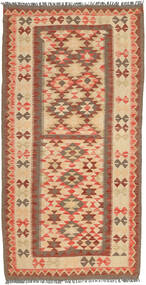  Kilim Afghan Old Style Rug 102X200 Wool Small Carpetvista