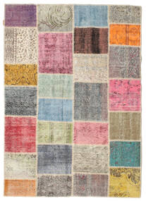160X230 Patchwork Teppich Moderner (Wolle, Türkei) Carpetvista