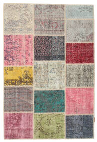 123X181 Patchwork Teppich Moderner (Wolle, Türkei) Carpetvista