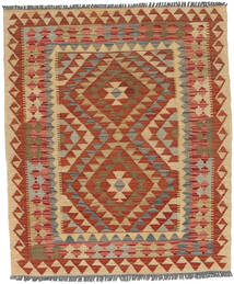 92X108 Klein Kelim Afghan Old Stil Teppich Wolle, Carpetvista