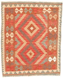 Kilim Afghan Old Style Rug 88X111 Wool, Afghanistan Carpetvista