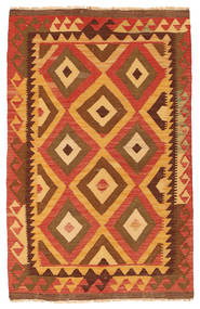 Kilim Afghan Old Style Rug 94X141 Wool, Afghanistan Carpetvista