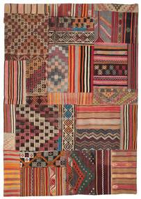 143X204 Tapete Kilim Patchwork Moderno (Lã, Turquia) Carpetvista
