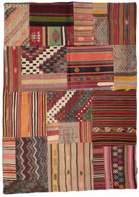143X204 Kelim Patchwork Teppich Moderner (Wolle, Türkei) Carpetvista