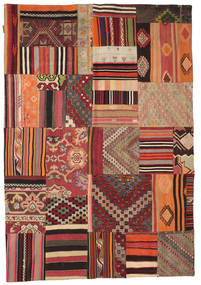 160X234 Kelim Patchwork Teppich Moderner (Wolle, Türkei) Carpetvista
