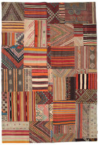 絨毯 キリム パッチワーク 204X303 (ウール, トルコ)